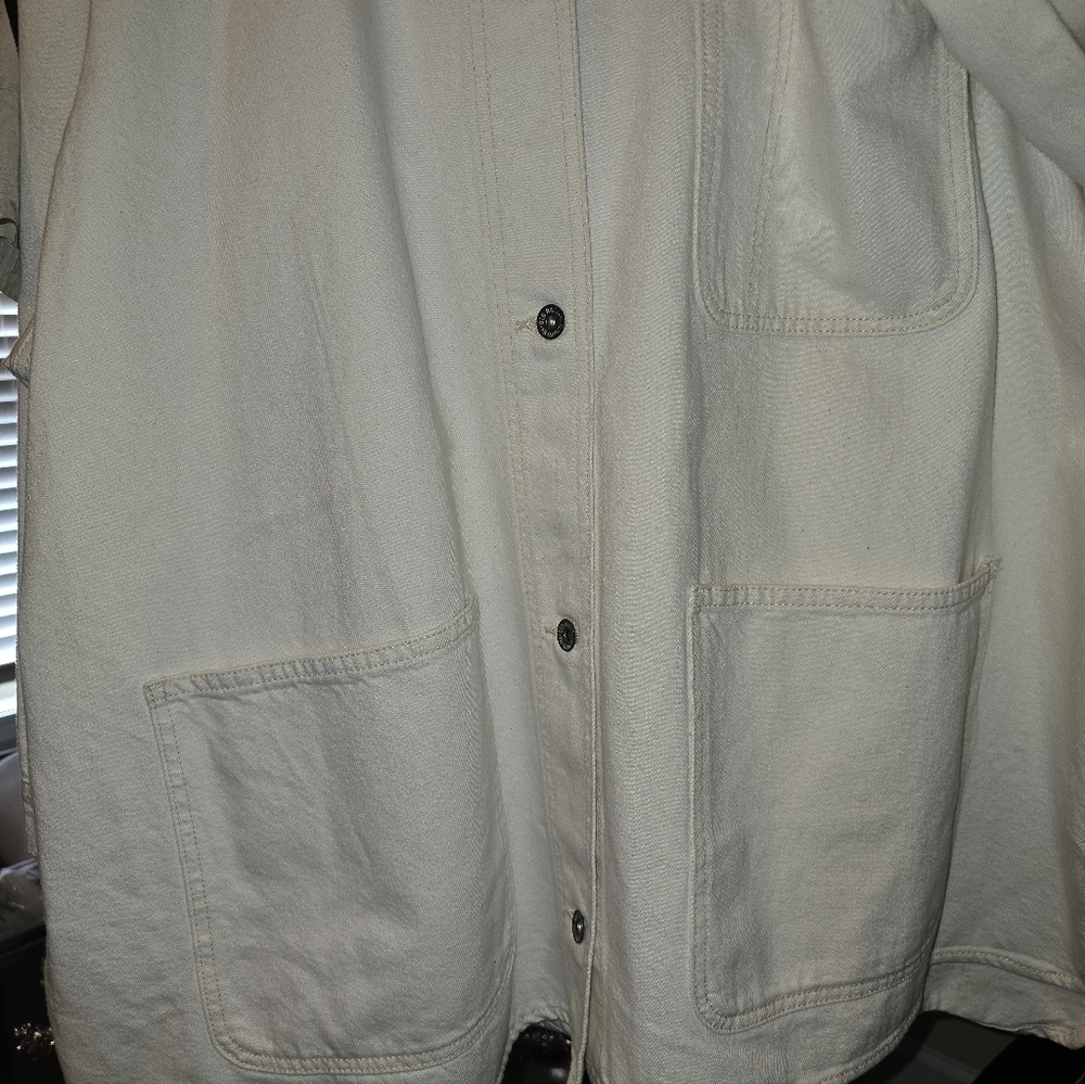 Old Navy Denim Chore Jacket 4x - Picture 4 of 4